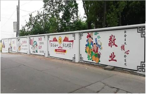 平和手绘墙画在现实中主要有哪些应用？