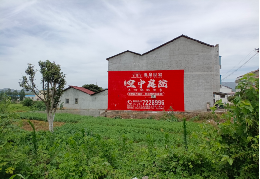 平和做墙体广告的意义