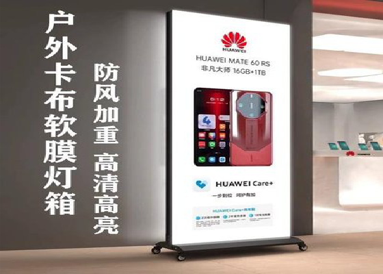 平和户外防水灯箱的应用特点及适用范围。