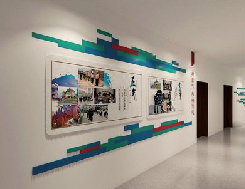 平和企业文化墙用什么材料好？