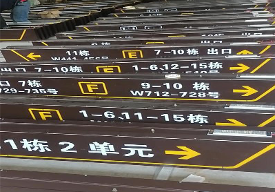 平和广告标识中，常见的几种安装方式。