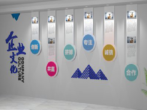 平和企业文化墙需要传递什么办公文化？